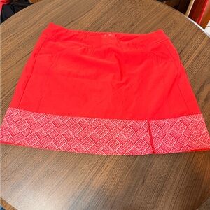 adidas  Mini Skirt with Patterned Hem